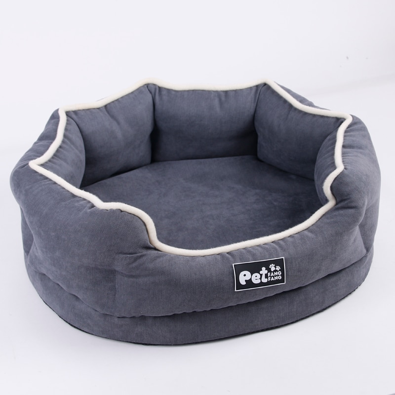 Cama de espuma viscoelástica para perro, casa de invierno impermeable para cachorro, cubierta extraíble grande, cama suave y cálida para mascotas, sofá para perrera