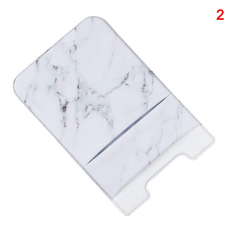 Doppel Tasche Elastische strecken tuch/mikrofaser praktisch Ich würde Kreditkarte Halfter Aufkleber Universal- Brieftasche fallen Karte Halfter: 2