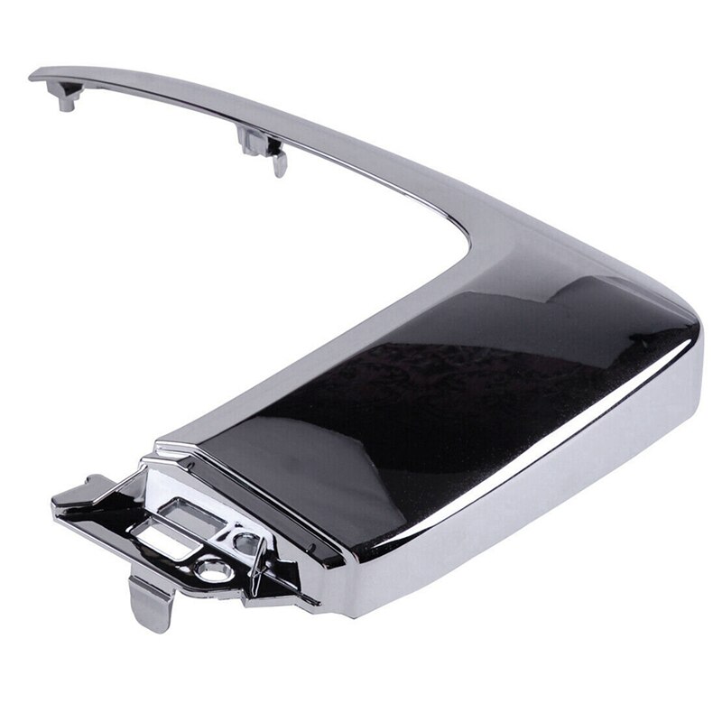 2 Pcs Chrome Front Bumper Cover Trim Decoration Strips for Mitsubishi Outlander 6407A145, Left & Right