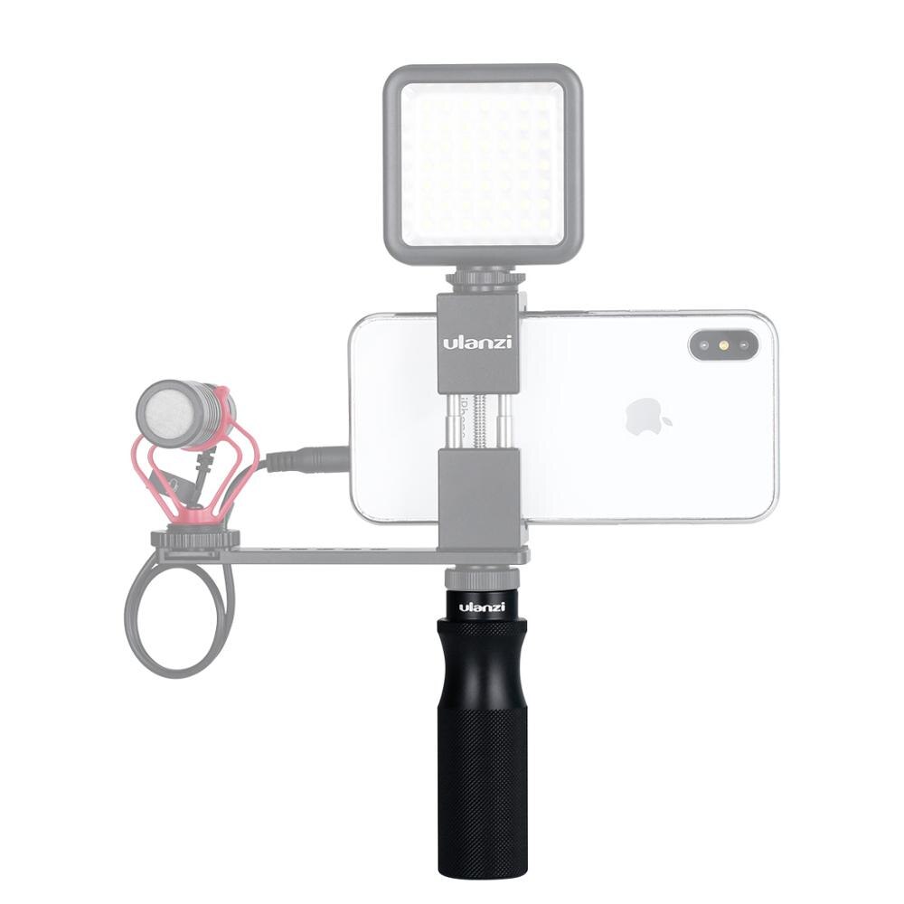 Ulanzi U-40 Camera Grip - 1/4" Screw Mount - Cold Shoe Adapter - for Microphone, LED Light, Vlogging Kits