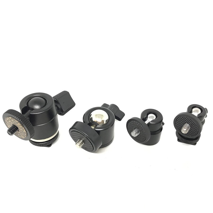 Jadkinsta Camera Tripod Ball Head 360 Degree Mini Ballhead for Camera LED Light Monitor Photo Studio Accessories Ball Mount