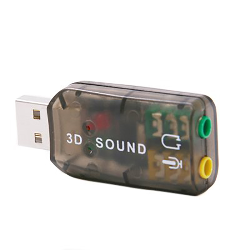 1pc USB 2.0 Interface 5.1 Stereo Audio Sound Card Adaptor for PC