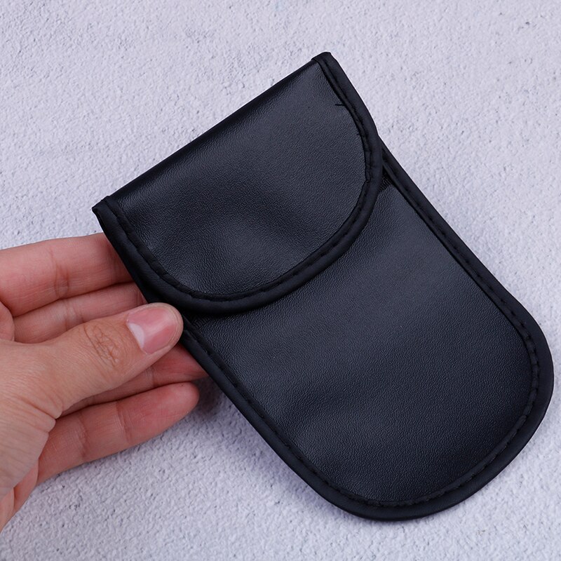 Mobiele Telefoon Auto Keyless Rf Signaal Afscherming Blokkeren Bag Auto Fob Rfid Jammer Shield Pouch Anti Straling Case