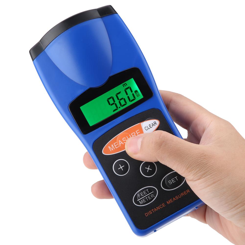 CP-3008 Digitale Ultrasone Afstand Meet Handheld Afstandsmeter Afstandsmeter Afstand Meten Digitale Afstandsmeter