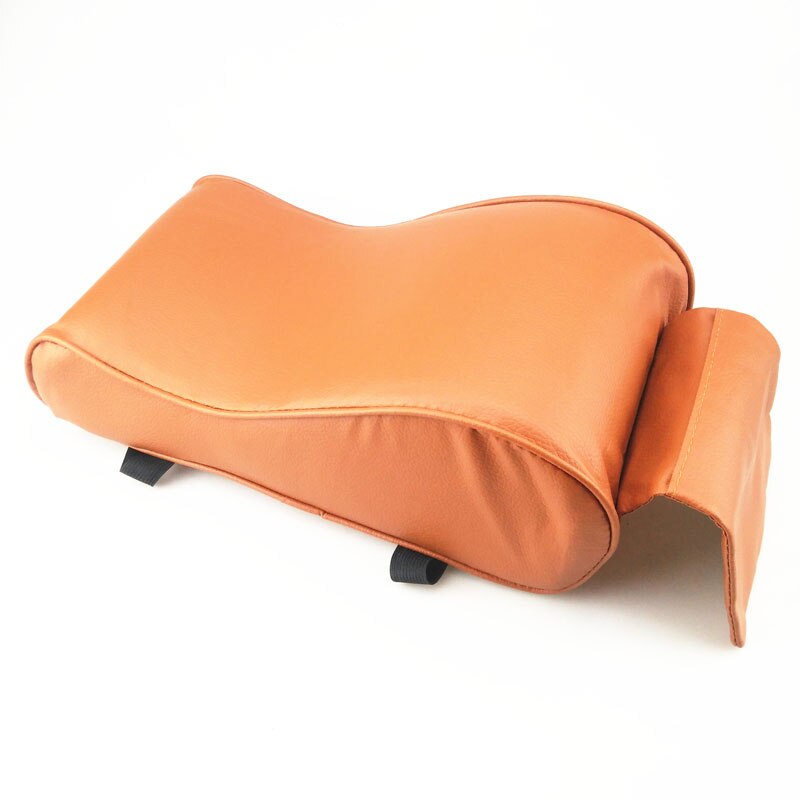 Accoudoir en cuir pour la console centrale de voiture, forme, pour Peugeot 206 207 208 301 307 308 407 3008 4008,: brown