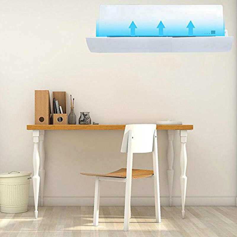 Intrekbare airconditioning windscherm thuis airconditioner deflector baffle woonkamer slaapkamer anti directe windscherm