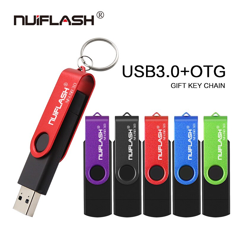 Nuiflash Metalen Usb 3.0 flash drive mini usb stick pen drive 16gb 32gb 64gb 128gb usb3. 0 pendrive Hoge Snelheid usb flash disk