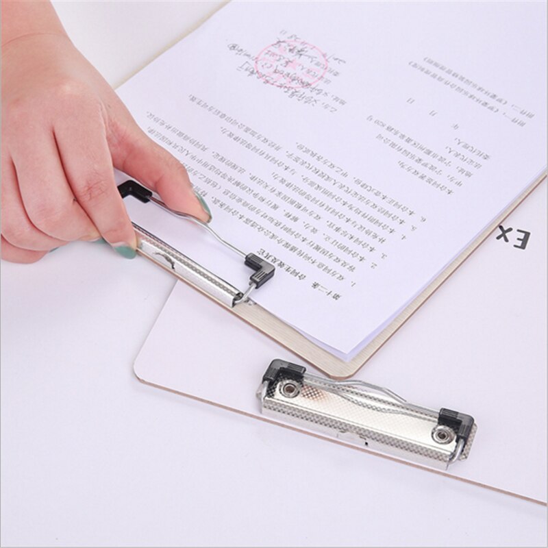 A4 Cartoon Series Clipboard File Folder Stationary Board Hard Board Writing Plate Clip Document File Folders