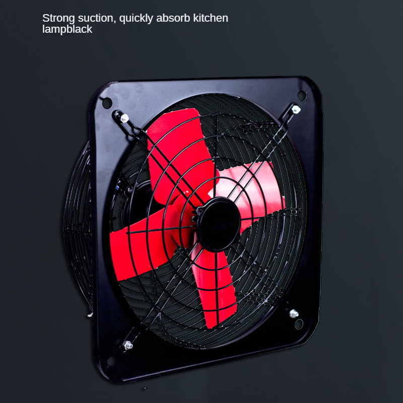 10inch Extractor Exhaust Ventilation Pipe Fan Kitchen Wall Window Stainless Steel Industrial Inline Fan Powerful Industrial Fan