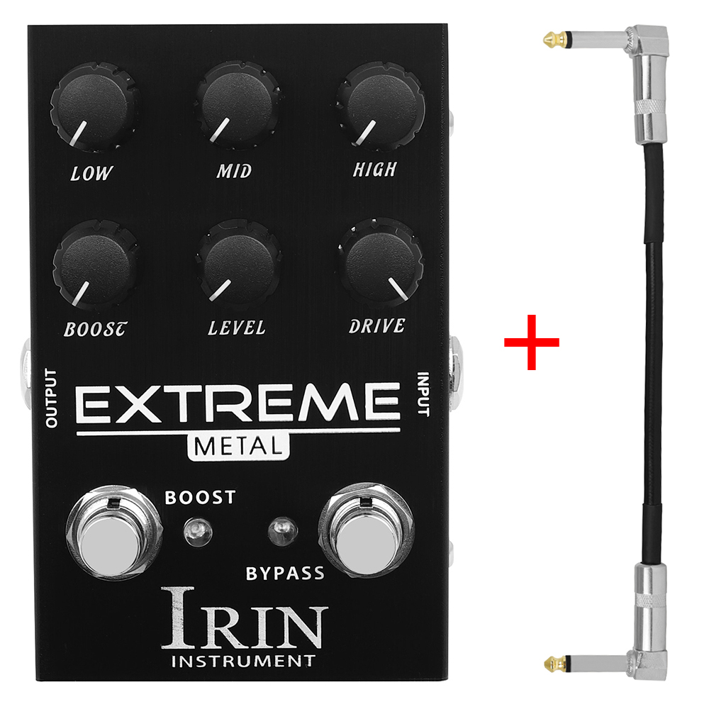 IRIN Electric Guitar Effects Pedal ZIP AMP TAICHI TAUREN UZI AMERICAN AC TONE CALIFORNIA BRITISH EXTREME MAXIMUM Band Controller: light yellow
