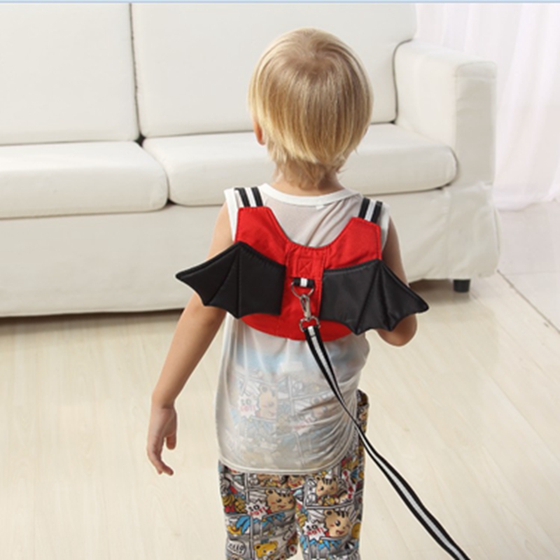Baby Anti-lost Vest Strap Toddler Walking Safety Harness Strap Baby Walking Harnesses Leashes Breathable Vest With Cute Wings