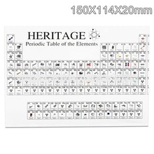 Individual Periodic Table Kids School Tables Teaching Transparent Acrylic
