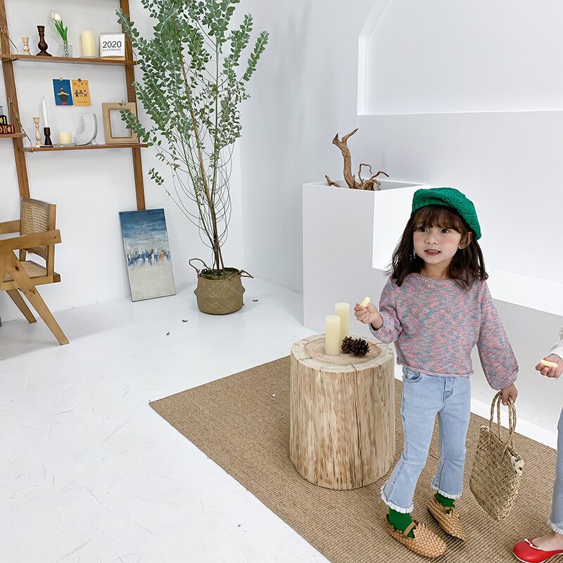 Baby Meisje Jeans Voorjaar Meisjes Mode Slanke Jeans Peuter Meisje Leuke Lichtblauwe Denim Broek Jeans Baby Cowboy broek