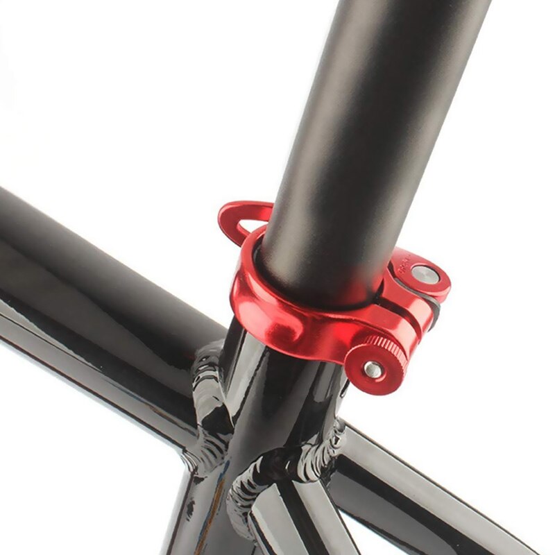 Bike Seatpost Clamp Aluminum Ultralight Quick Release Bicycle Seat Post Clip Bicycle Parts 31.8mm 34.9mm