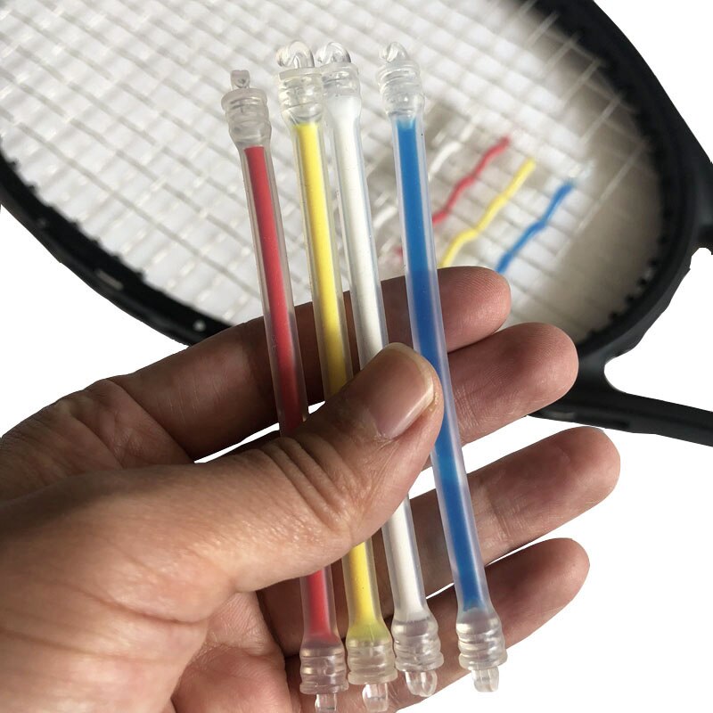 2pcs большой Tenis Vibration Damper Tennis Padel Racket Long Shape Hook Silicone Beach Anti-vibrator Accessories Protector Train