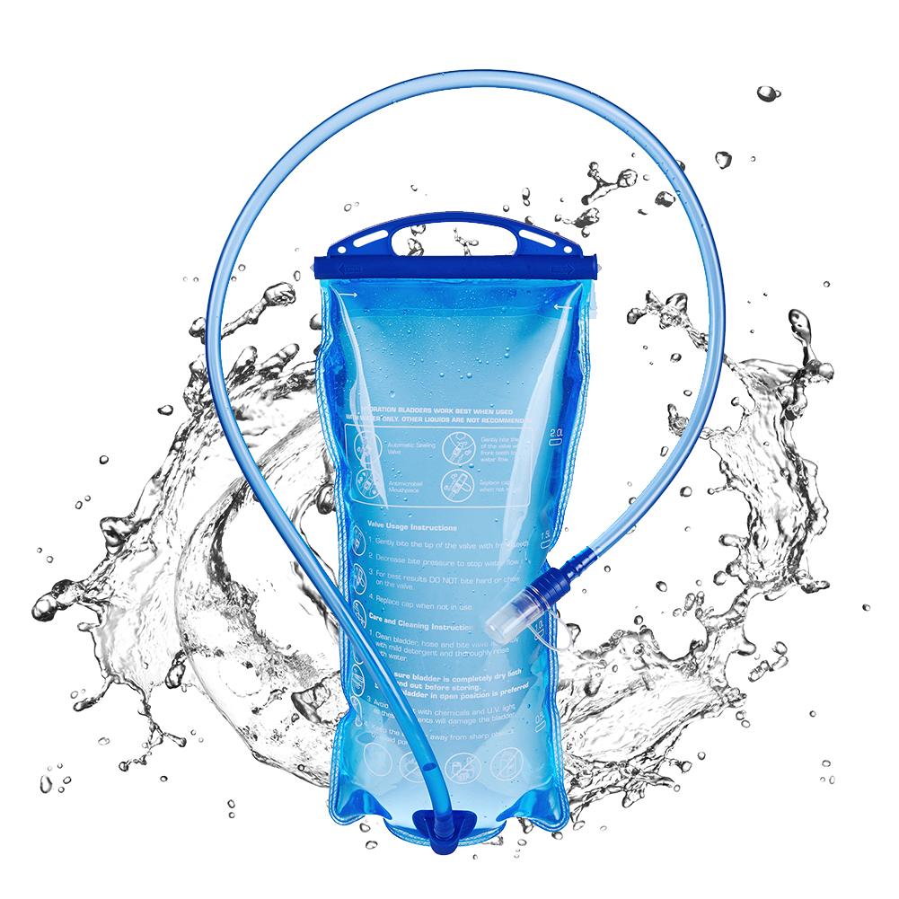 1.5/2/3L Cycling Hydration Backpack Water Bag For Outdoor Running Sports Portable Water Reservoir Pack PE+EVA Safety Equipment