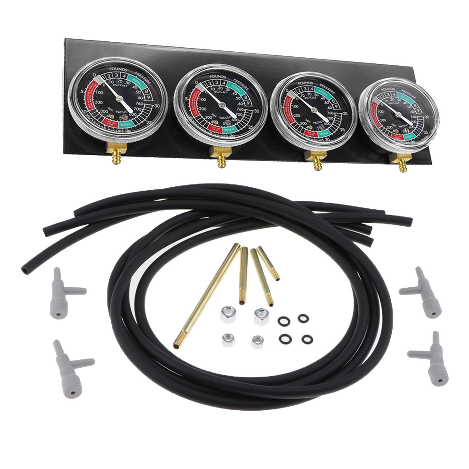 Motorfiets Brandstof Vacuüm Carburateur Synchro Tool Carb Sync Gauge 2 Cilinder Voor Motorrijwiel Koolhydraten