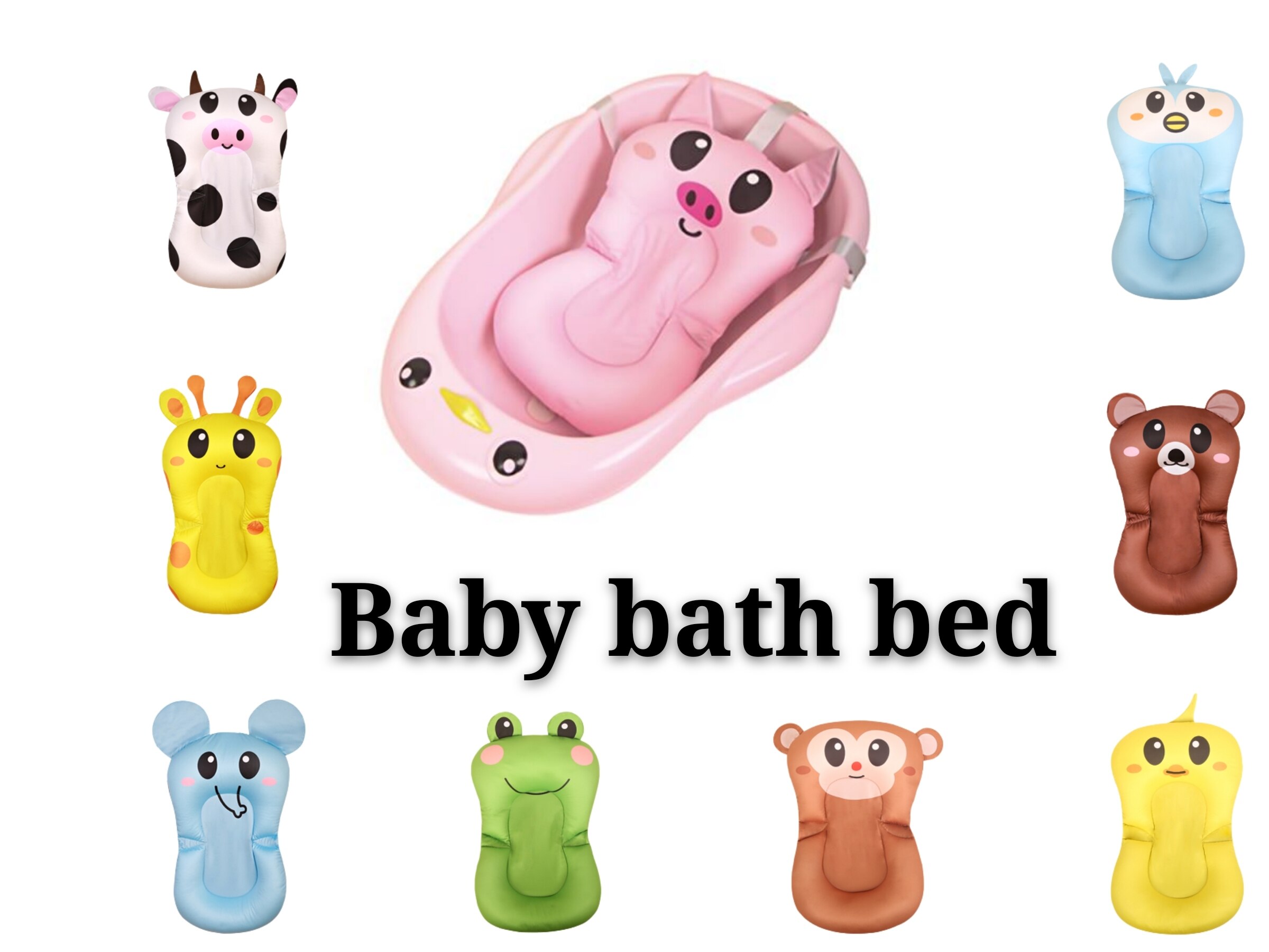 Bébé bain siège Support tapis pliable bébé baignoire coussin et chaise -né baignoire oreiller infantile anti-dérapant doux confort corps coussin