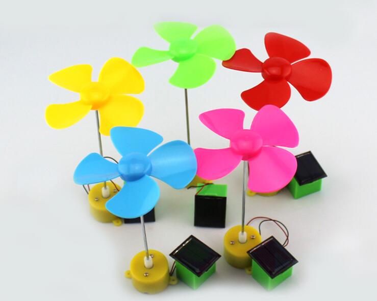 Solar Toys flower toy DIY technology small production DIY material package