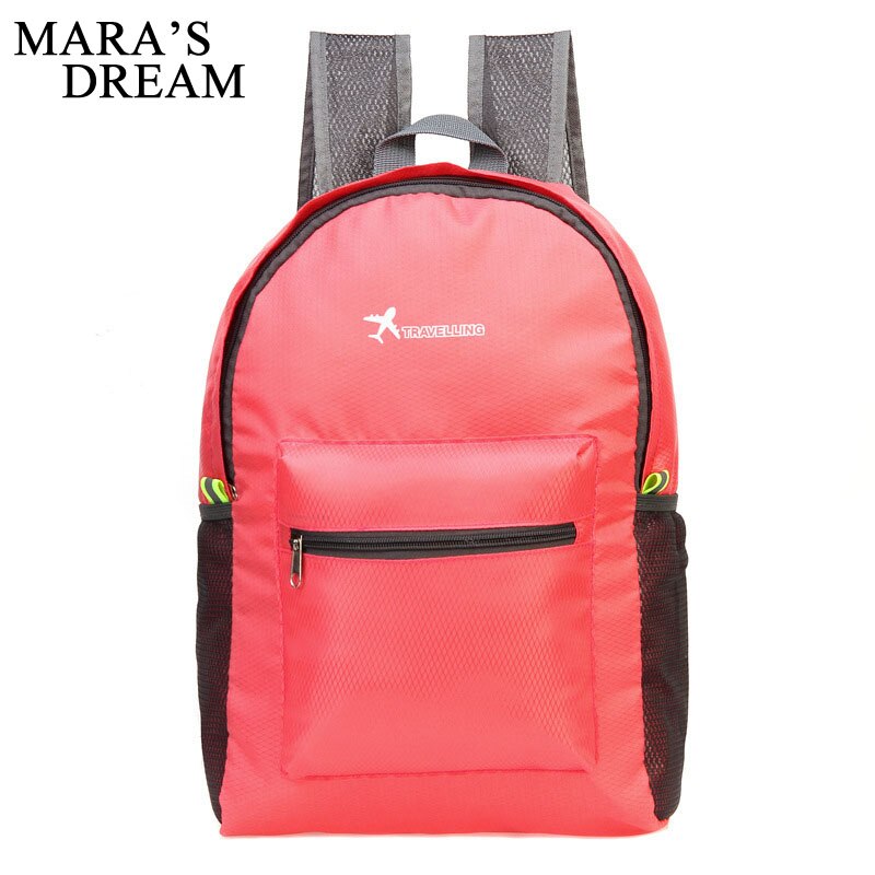 Mara's Dream unisexe sac de voyage Portable peut plier Nylon femmes voyage sacs à dos décontracté Simple hommes et femmes sac de voyage