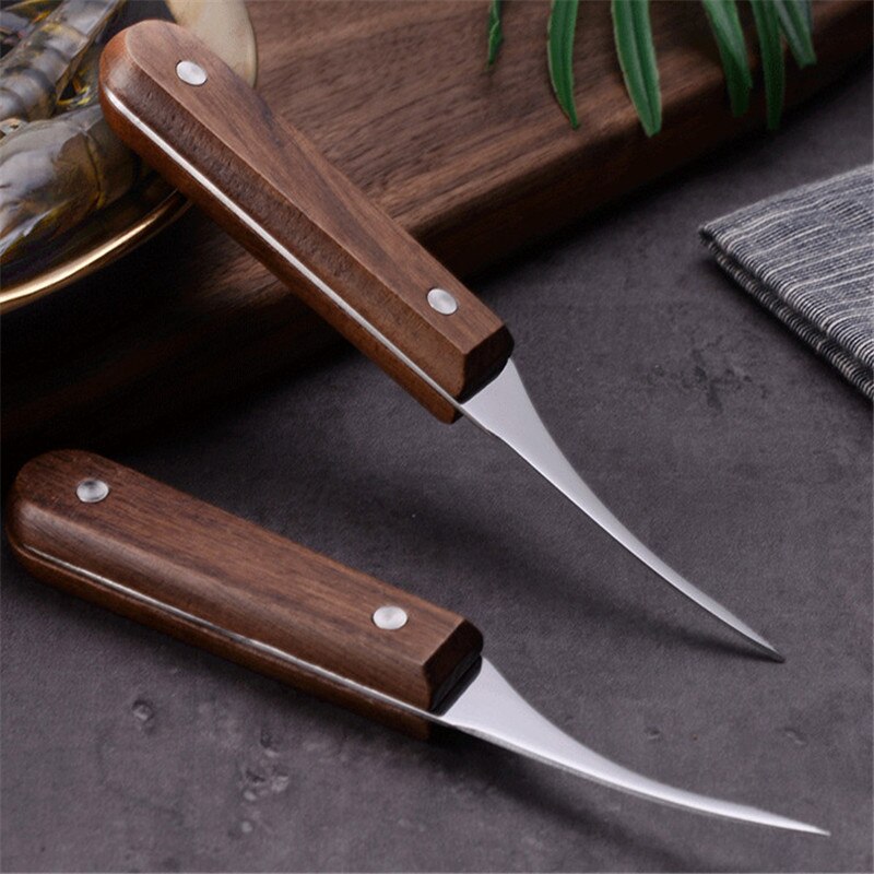 Alicates inteligentes de acero inoxidable para pelar camarones, herramienta práctica para pelar camarones, cocina, fácil de pelar, para restaurante