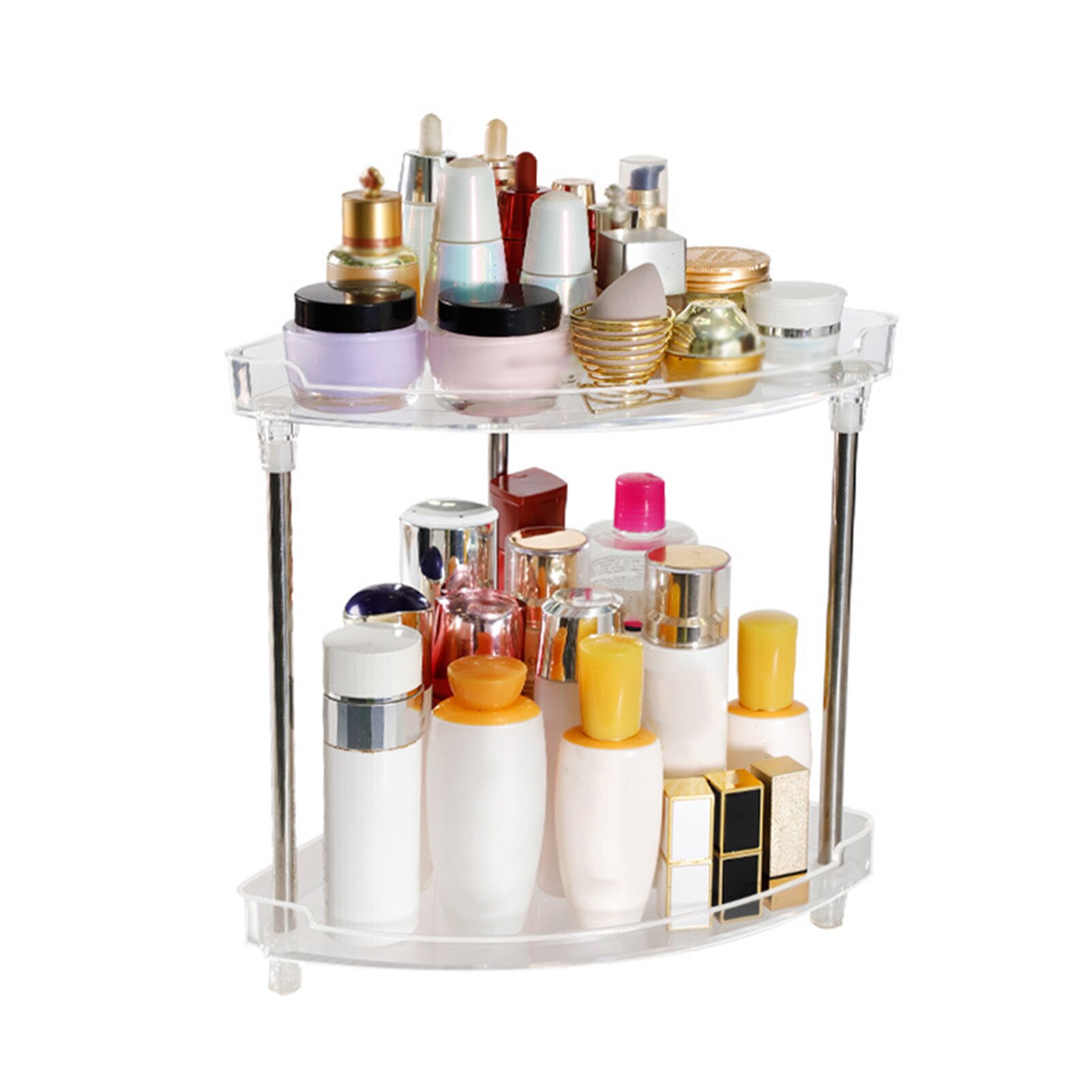 2 Tier Home Bathroom Organizer Multifunction Perfu... – Grandado