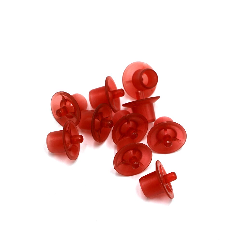 500PCS Beekeeping Rearing Cell Cups Plastic Colony Queen Bee Tools Cage Larva Space Swarm King Equipment Apiculture: Red