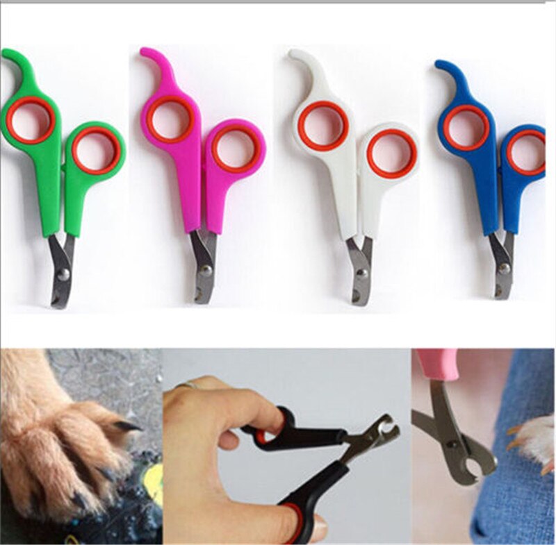 Dog Cat Pet Claw Toe Nail Cutter Clipper Trimmer Grooming Scissor Shear Groomer