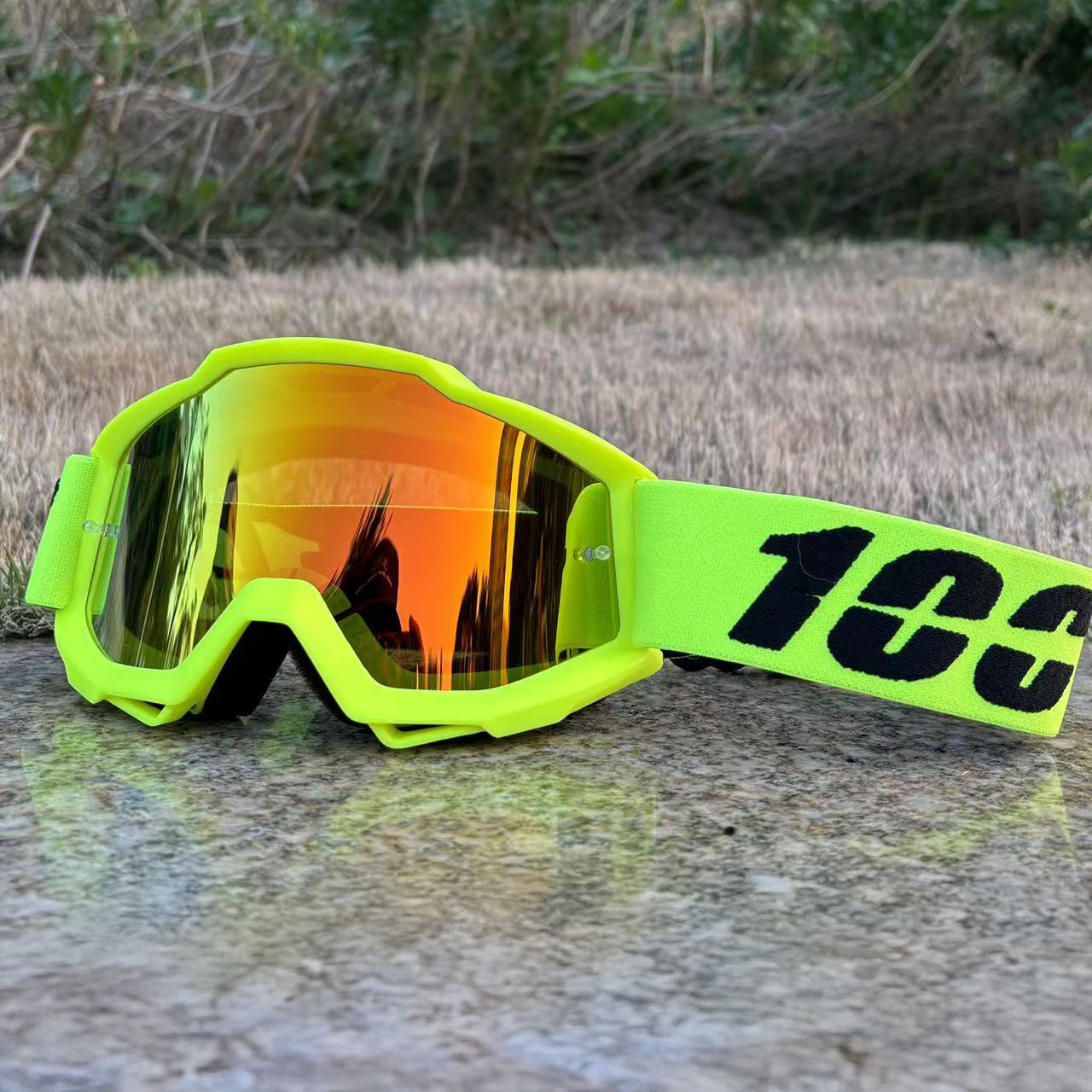 Motorcycle Goggles Cycling Equipment Glasses Outdoor Off-Road Ski Sport MX ATV Dirt Bike Racing Glasses Motocross Goggles Bike: Dark Grey