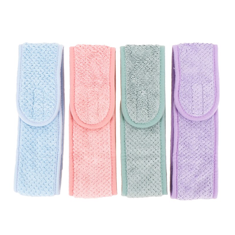Verstelbare Brede Haarband Yoga Spa Bad Douche Make Wassen Gezicht Cosmetische Hoofdband Voor Vrouwen Dames Make-Up Accessoires