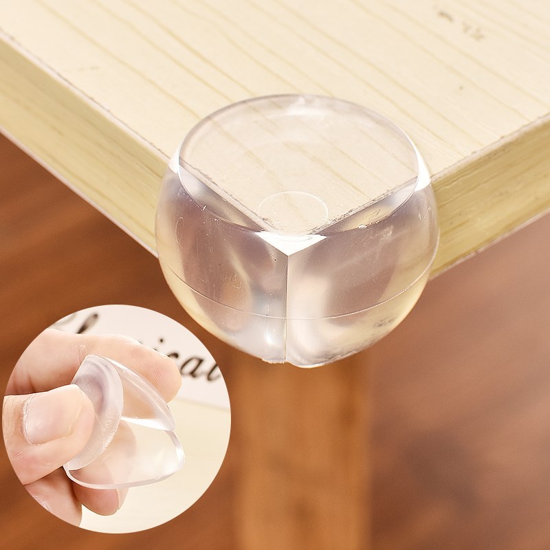 10 unids/set de protectores para las esquinas de las mesas para bebé, cubierta de protección de ángulo Anticolisión de silicona, protectores para bordes y esquinas, seguridad infantil