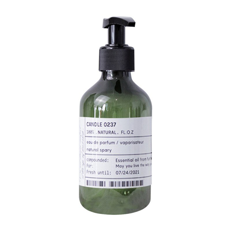 Botella de jabón de estilo nórdico para baño, botella rellenable de Gel de ducha marrón, para champú, acondicionador de pelo, lociones, dispensador de prensa, 300/500ml