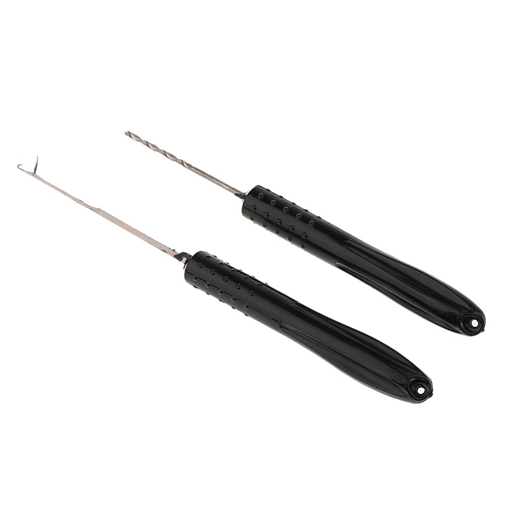 Baiting Needle Tool Stainless Steel Latch Needle and Drill Replacement Tackles for Carp Fishing Rigs