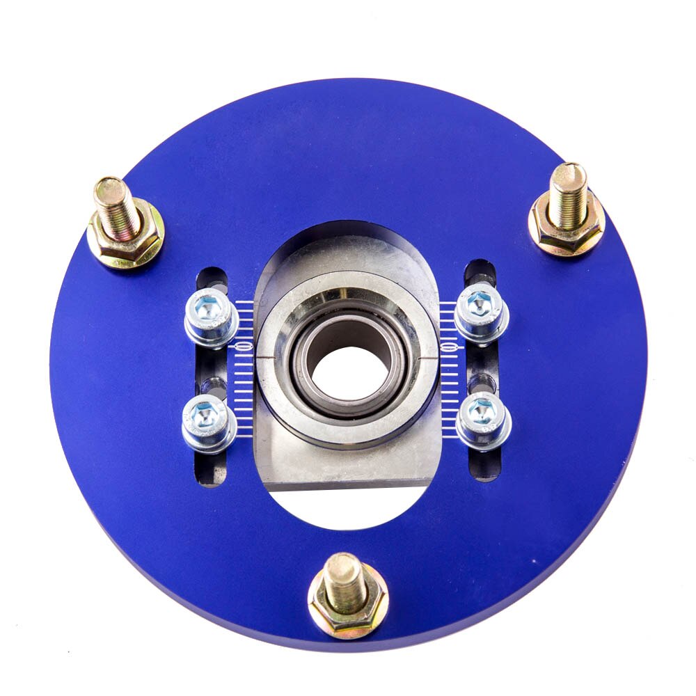 2PCS Front Coilover Camber Plates For BMW E46 M3 1998-2005 320 323 325 328 M3 for 316 320 323 325 328 M3 1998-2005