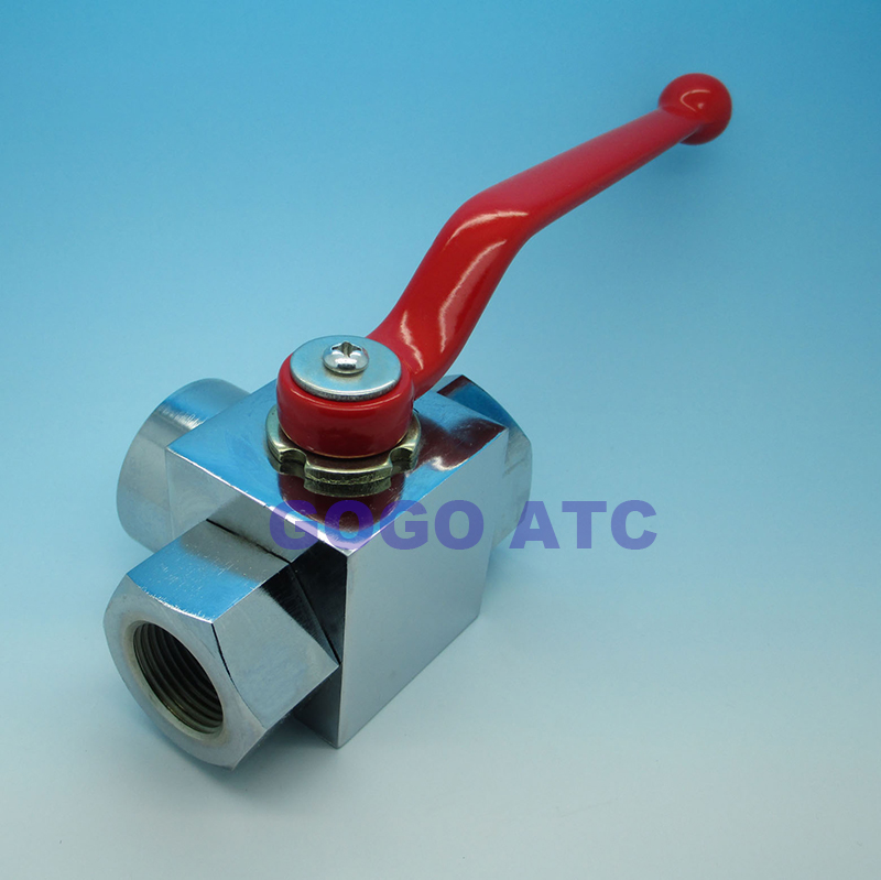 Sourcingap 1/2″ PT Feale Thread To 10 Hose Tail Red Lever Handle