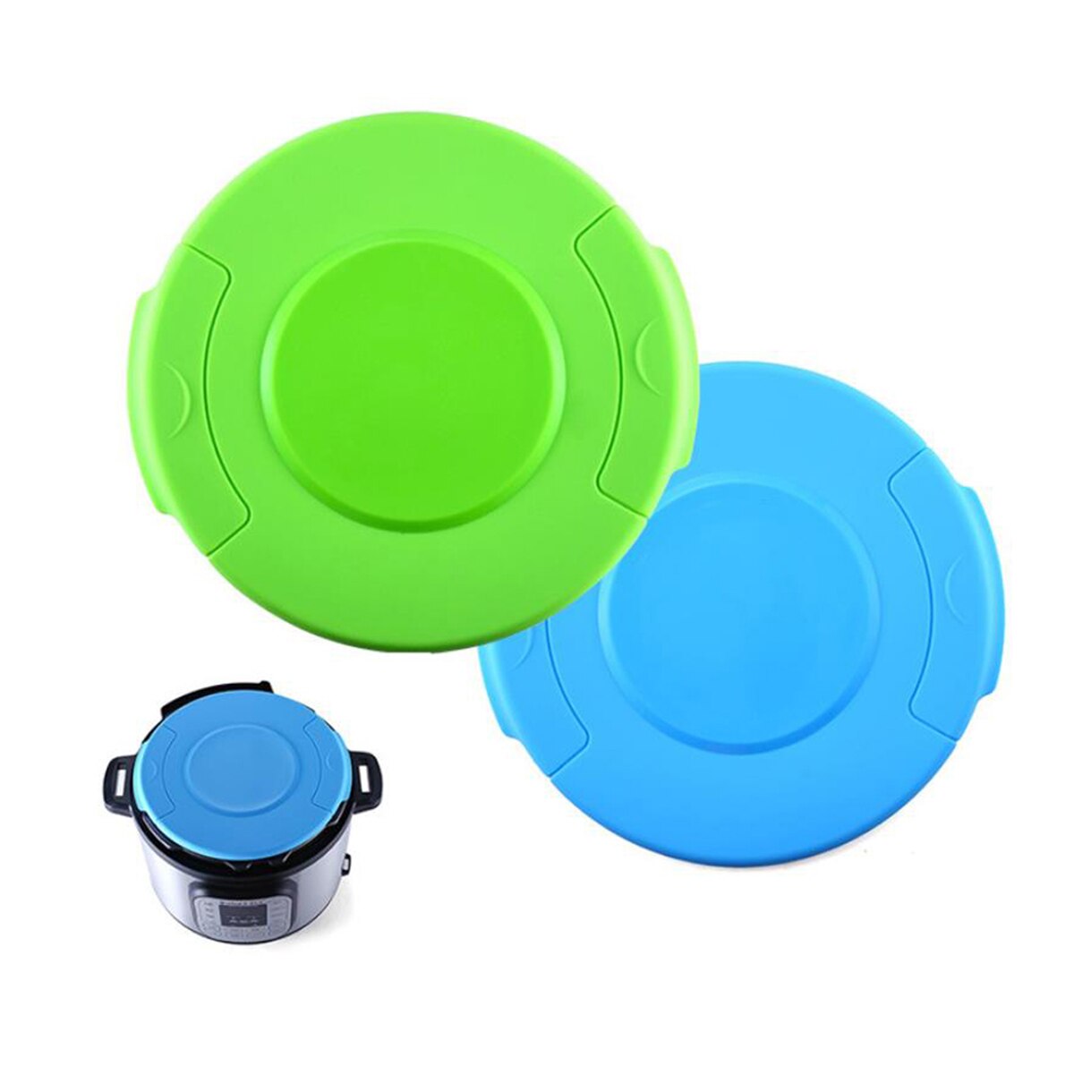 1PC Household Pressure Cooker Inner Tank Cover Food Grade Silicone Lids Multi-color with Heat Resistant Peculiarity
