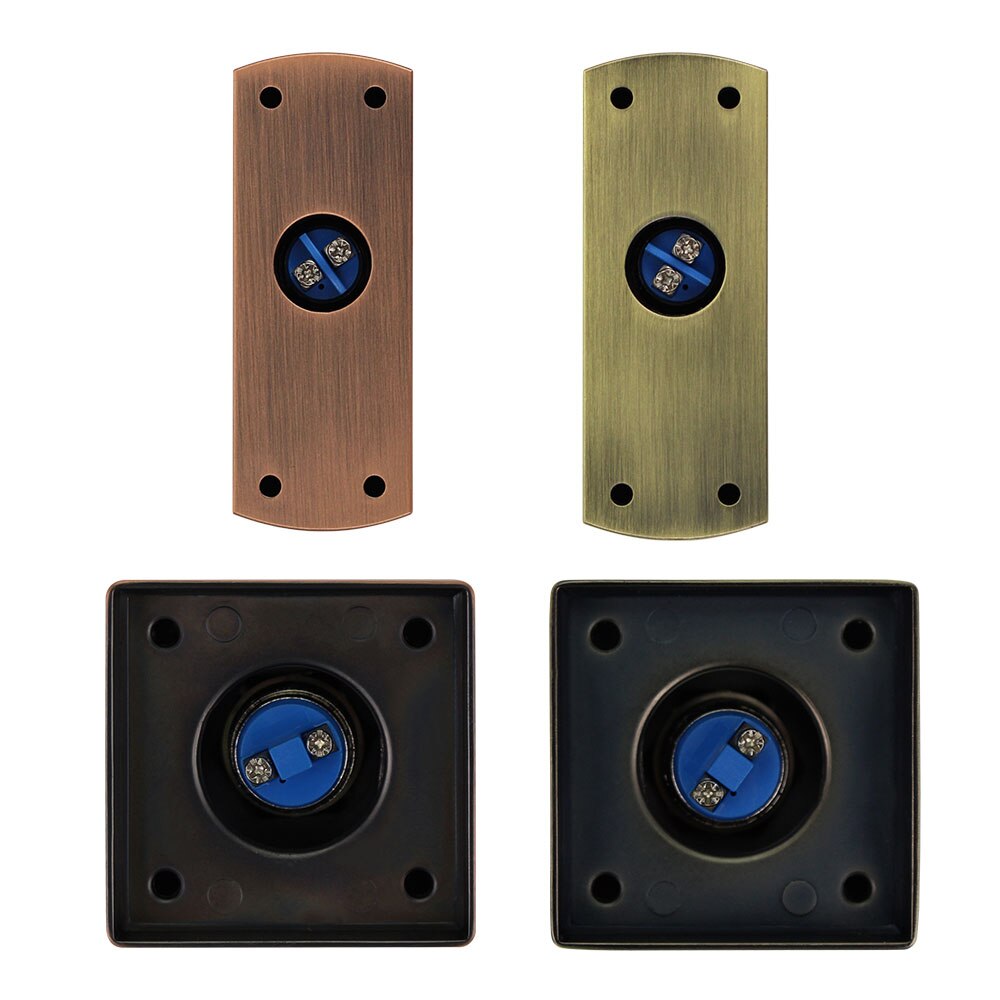 Door Exit Button Metal Push Button Release Switch NO/NC/COM Output Emergency Push Button Waterproof for Access Control System