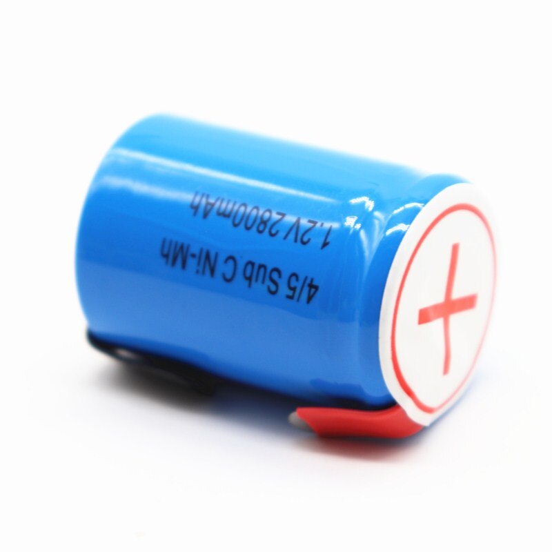 oplaadbare batterij voor Dewalt voor Makita voor Bosch voor Hitachi 4/5 SUBC batterie NICD accu 2800 mah 1.2 v