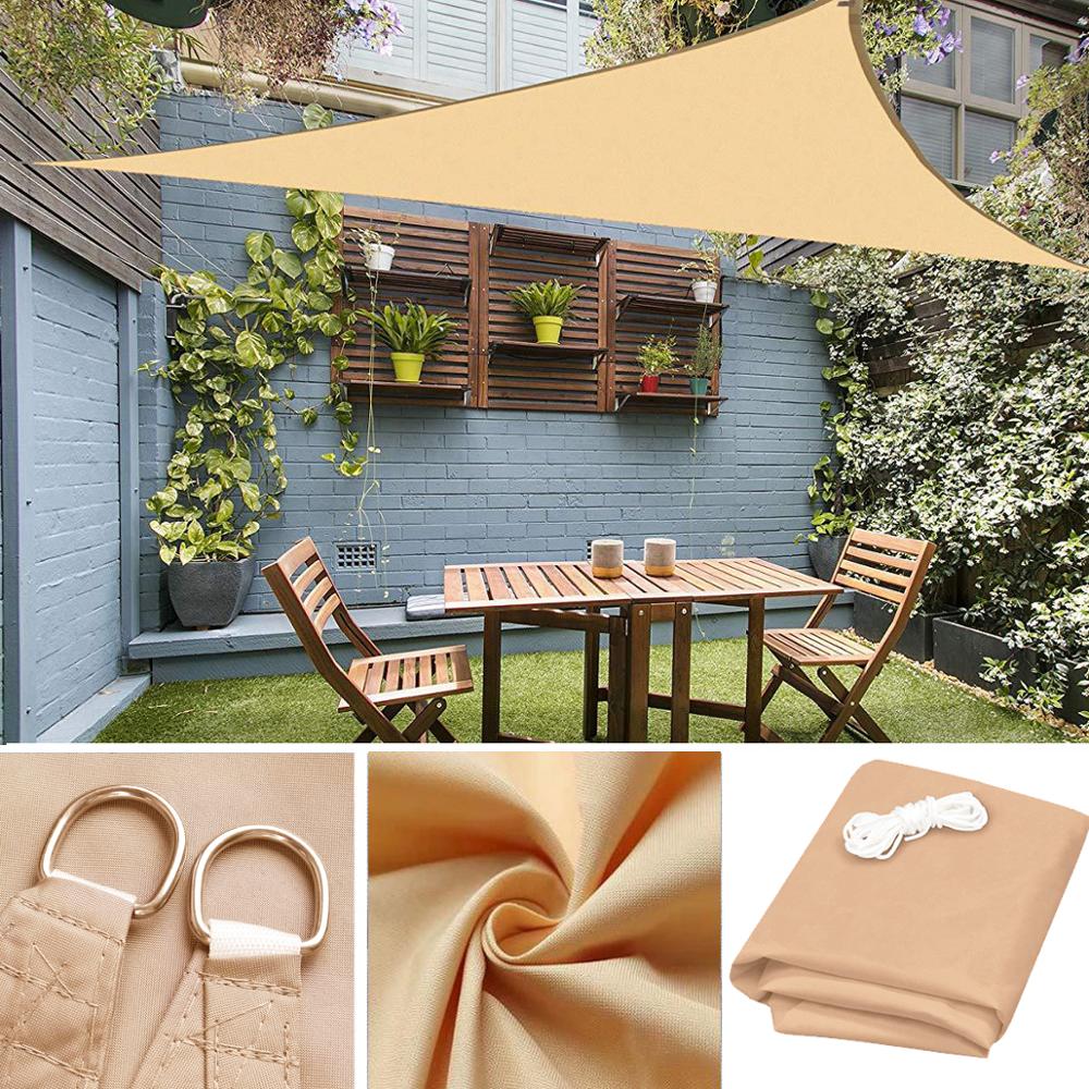 Sun Shelter Sunshade Protection Outdoor Canopy Garden Patio Pool Shade Sail Awning Camping UV Block Waterproof Sun Shade Sail