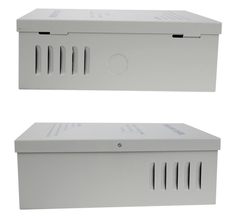 Interruptor de Control de acceso fuente de alimentación AC110 ~ 260V entrada DC12V5A salida para acceso cerradura de puerta soporte batería función de respaldo