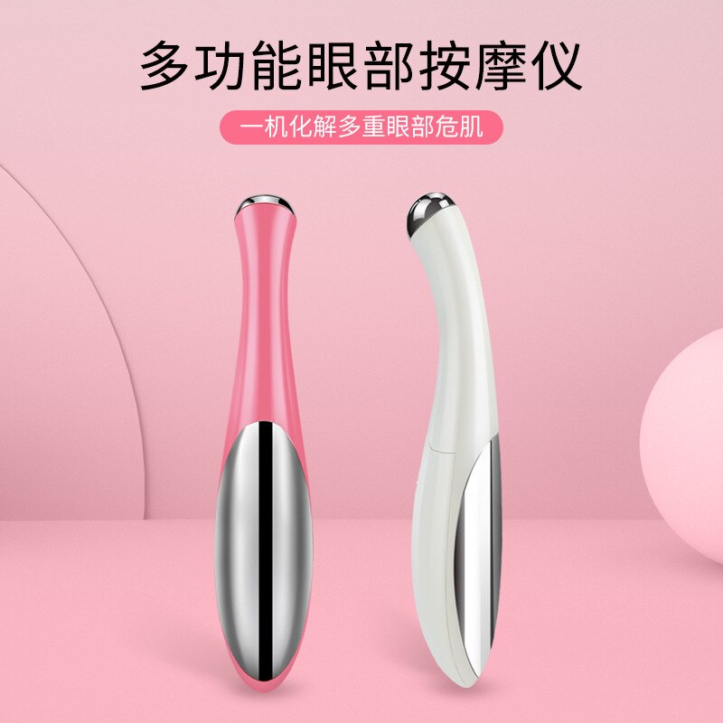 Mini appareil de Massage électrique pour les yeux, stylo de beauté pour éliminer les cernes, soins du visage, Vibration fine, masseur Anti-rides pour le visage