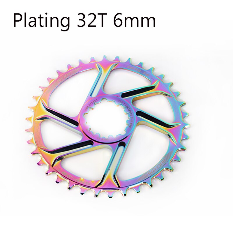 Gxp Mountainbike Kettingblad 3Mm/6Mm 32/34/36/38T Mtb Fiets Kettingwiel voor Sram Gxp Gx Eagle XX1 X9 Xo X01: 32T-6mm
