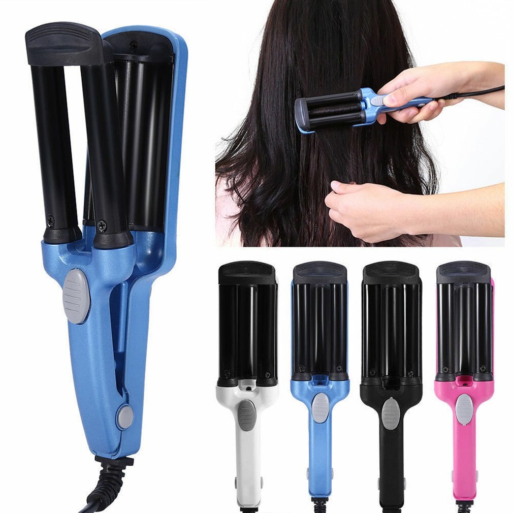 Warmt snel op in korte tijd mini-vormige clips kleine krultang met drie buizen haarverzorgingsbenodigdheden mini krullen