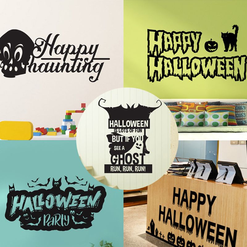 Halloween Verwijderbare Pvc Magic 3D Plafond Vloer Sticker, De Art Dreamscape Home Decor Muurschilderingen Behang