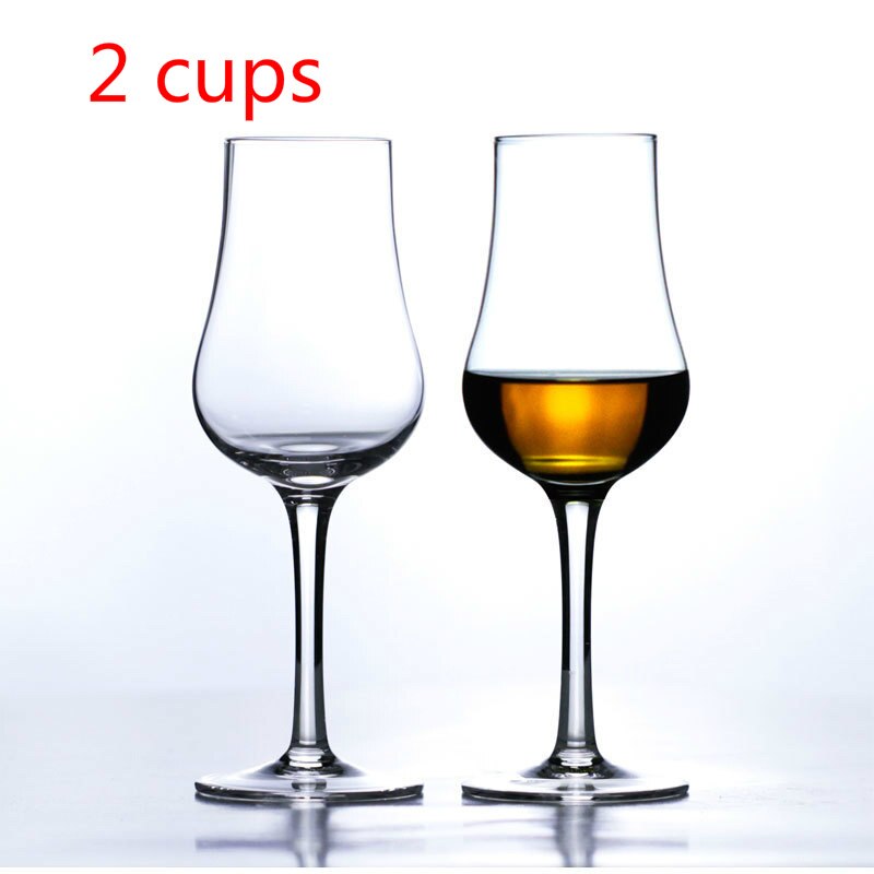 Duft bægerglas single malt skotsk whisky krystalglas pænt brandy snifter vinsmagning drikker copita kop: 2 stk