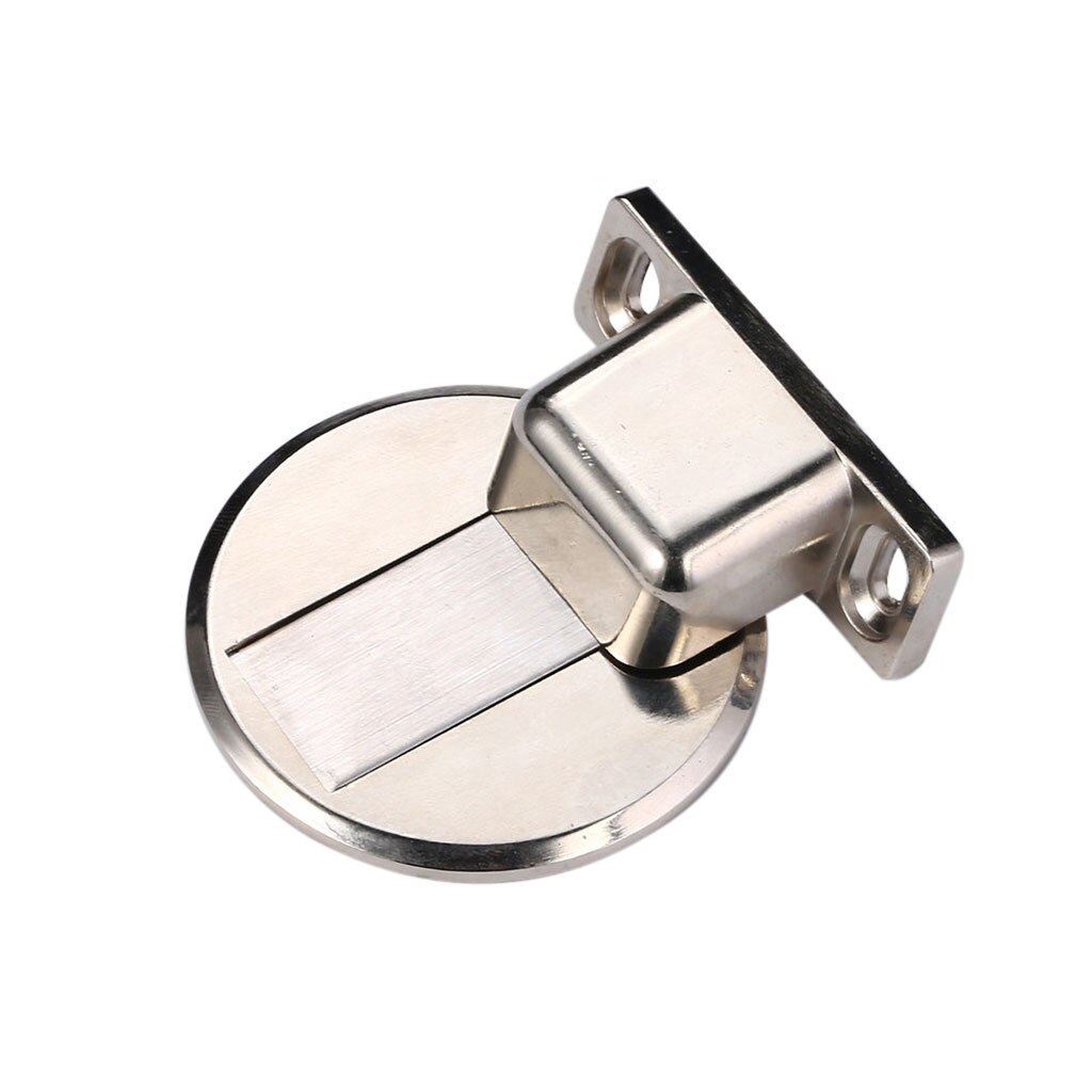 Magnet Tür Stoppt Edelstahl Tür Stopper Magnetische Tür Saug Gerät Tür Versteckte Türstopper Möbel Hardware- # T1P: B