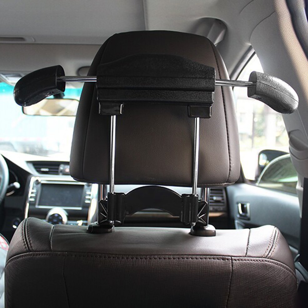 Mini Car Clothes Hanger Durable Clothes Rack Coat Hanger Extension-type Car Use Hanger Car Accessory Easy Installation