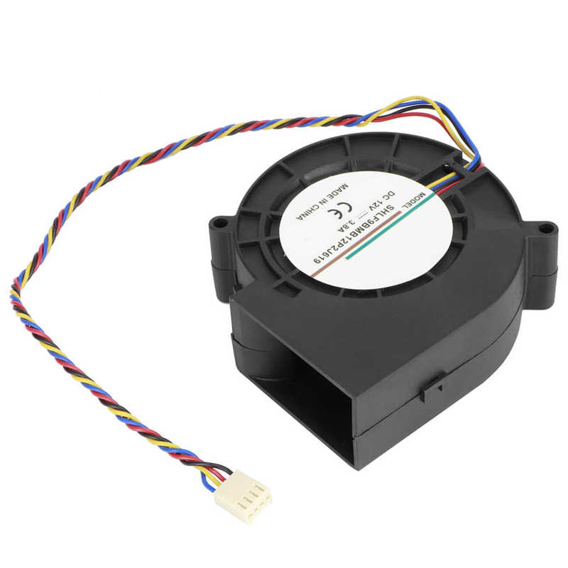 Ventilateur centrifuge 12V, 3,8 a, 190CFM, ventilateur à Double roulement à billes, accessoire de cuisson pour barbecue, 7500 tr/min