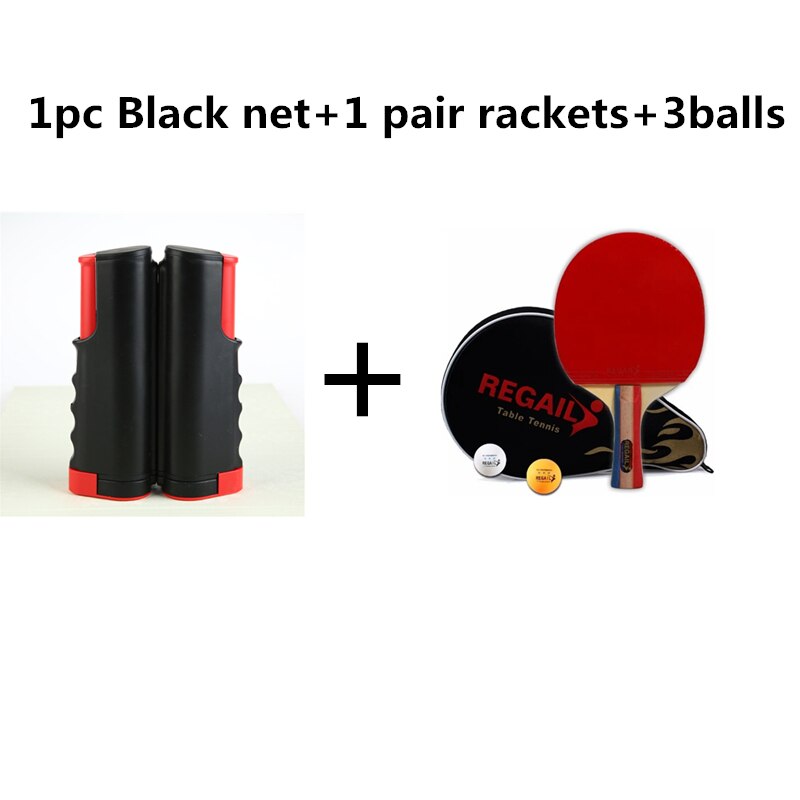 Bærbare bordtennis nett racketer uttrekkbar sterk mesh ping pong post stativ ethvert bord familie innendørs aktiviteter underholdning