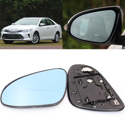 Til toyota camry stor vision blå spejl anti bil spejl opvarmning modificeret vidvinkel reflekterende baklinser